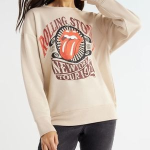 NWT Time and Tru Rolling Stones Sweatshirt